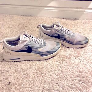 Nike Air Blue/Grey Swirl sneakers
